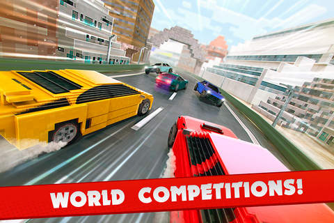 My Cars . Best Car Racing Simulator Game With Blocky Skins screenshot 2