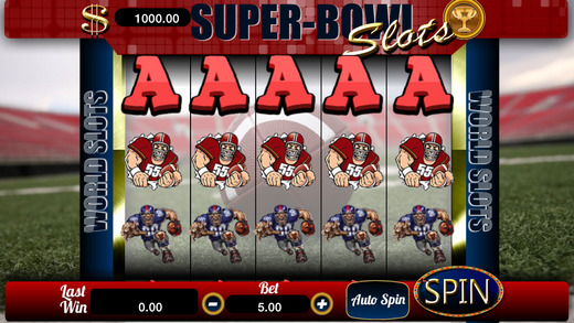 AAA Super Sunday Football Slots Patriots Champion Bowl Edition - Free Casino Jackpot Machine
