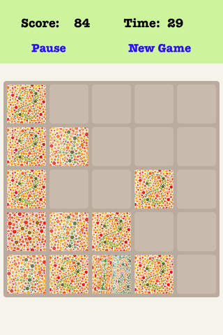 Color Blind 5X5 - Sliding Number Block & Playing With Piano Sound screenshot 3