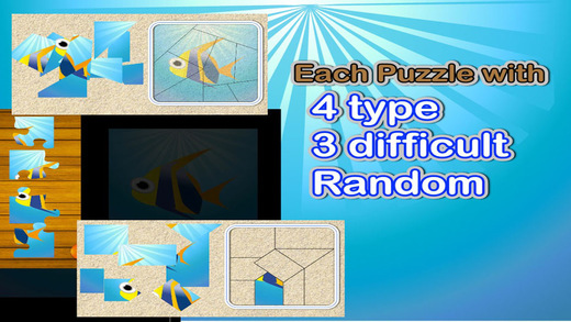 【免費遊戲App】QCat - Toddler Ocean World Animation Interactive Puzzle Game (free)-APP點子