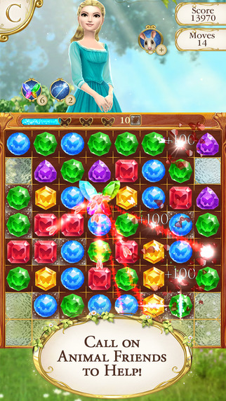 【免費遊戲App】Cinderella Free Fall-APP點子