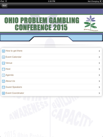 Ohio Problem Gambling Conf HD screenshot 3