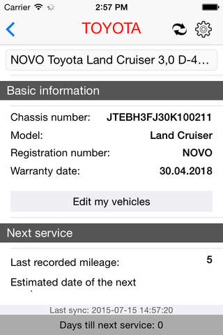 Moja Toyota Servis screenshot 3