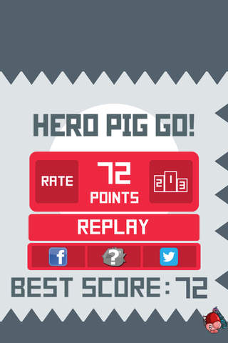 Crazy Pig Rescue: flappy go go screenshot 3