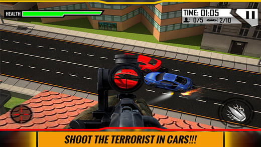 【免費遊戲App】City Military Sniper Simulator 3D: Strike down the terrorist in the armed vehicles-APP點子