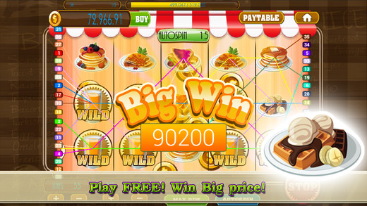 【免費遊戲App】`` AAA Amazing Food Cuisine Slot Machine PRO - Spin a lotto and explore a restaurant of gambling-APP點子