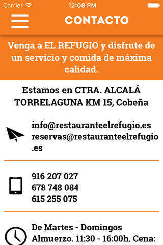 Restaurante El refugio screenshot 4