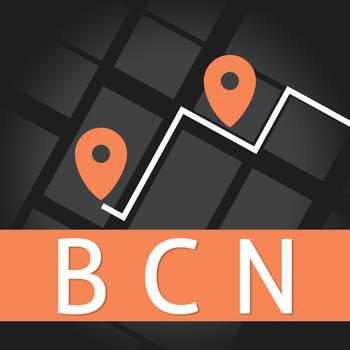 Barcelona Travel Guide with Offline City Street and Metro Maps LOGO-APP點子