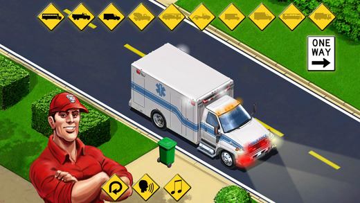 【免費教育App】Kids Vehicles: City Trucks & Buses Lite for iPhone-APP點子