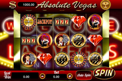 AAA Absolute Jackpot Slots Machine - Free 777 Gold Bonanza Payouts with Big Lucky Bets! screenshot 2