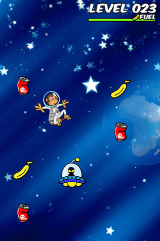 Space Monkey - Amazing Planet Banana Seeker screenshot 3