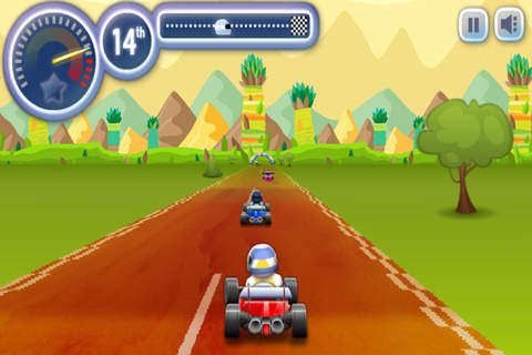 Crazy Kart Rider Racing screenshot 4