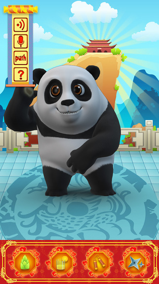 【免費娛樂App】Talking Bruce the Panda-APP點子