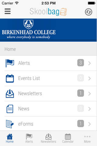 Birkenhead College - Skoolbag screenshot 2