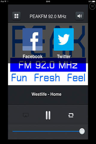 PEAKFM  92 TH screenshot 2