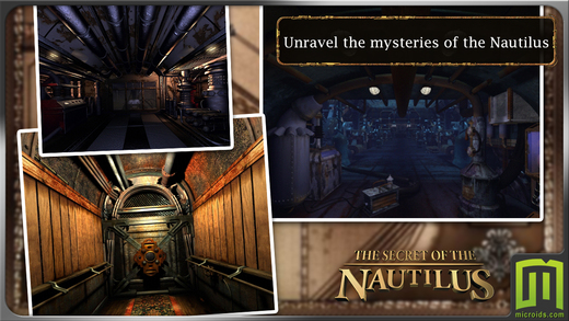 【免費遊戲App】Jules Verne's Mystery of the Nautilus - (Universal)-APP點子