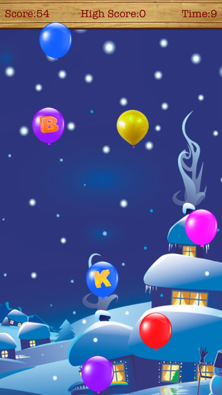 【免費遊戲App】ABC Balloons Popper Learning Games-APP點子