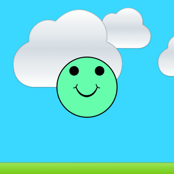 Green Smiley Move - MovingFace LOGO-APP點子