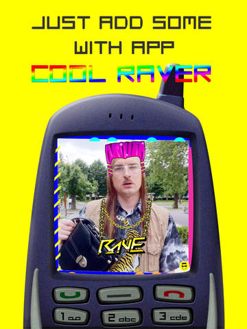 【免費攝影App】Cool Raver: Pump Up Your Selfies-APP點子