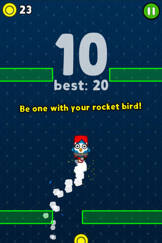 Rocket Bird Dash – The Fun Endless Flying Game. Take Flight! screenshot 3