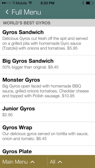 【免費生活App】Bo-Bo's Gyros-APP點子