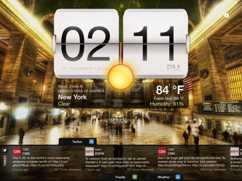 Captura de pantalla del iPad 4