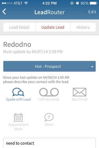 LeadRouter Mobile screenshot 3