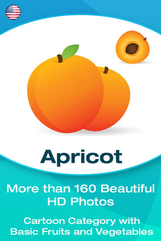 Fruits and Vegetables for Babies : Touch HD Images of Fruit or Vegetable to Hear and Read its Name with Best Flashcards Game and Top Fun for Kids Education