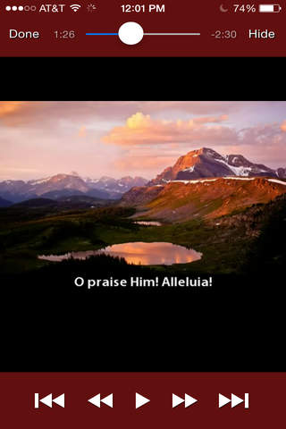 Adventist Hymnal - Complete Hymns for iPhone, iPod, iPad screenshot 4