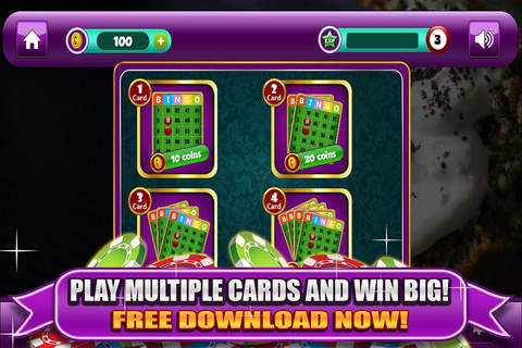 No Deposit Bingo+ - Play Online Casino and Lottery Card Game for FREE ! screenshot 3