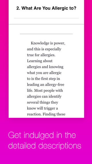 【免費健康App】User's Guide to Natural Allergy Relief-APP點子