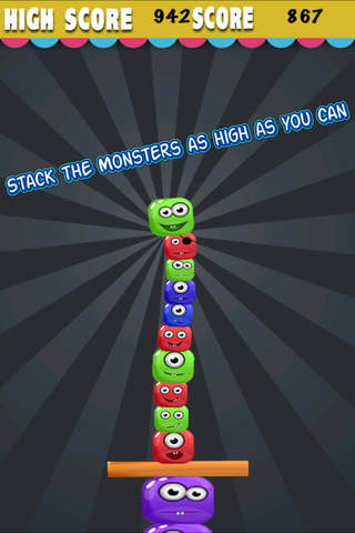 Crazy Monster Stacker screenshot 4