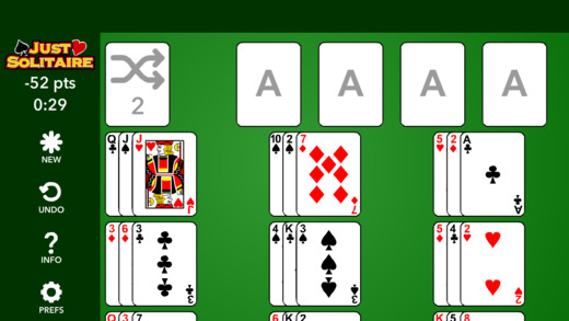 【免費遊戲App】Just Solitaire: La Belle Lucie-APP點子