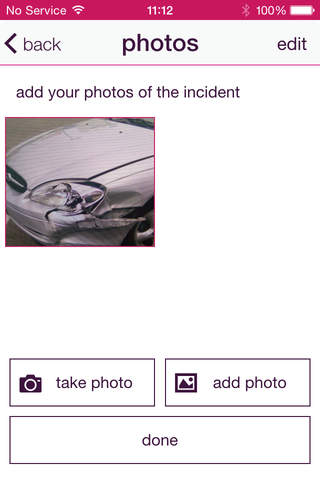 CAA. Incident Reporting App screenshot 3