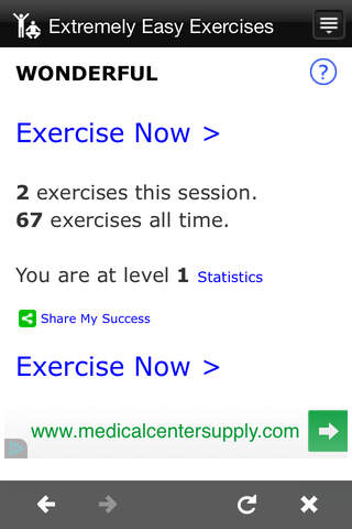 Extremely Easy Exercises screenshot 2