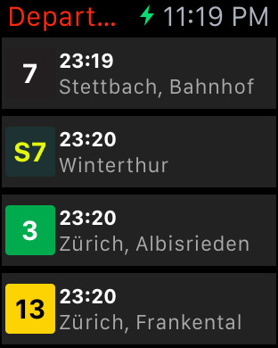 【免費交通運輸App】Departures - Switzerland-APP點子