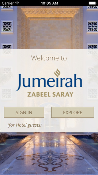 Jumeirah Zabeel Saray Resort TV