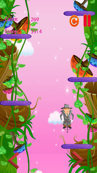 【免費遊戲App】Pogo stick Spy Agent Bounce Climb-APP點子