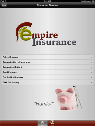 Empire Insurance HD screenshot 2