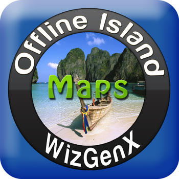 World Best Islands Offline Map Travel Guides - ALL IN ONE LOGO-APP點子