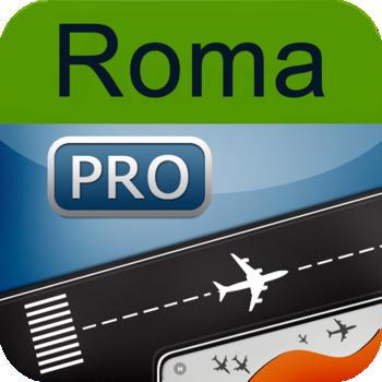 Rome Fiumicino Airport + Flight Tracker Premium HD Roma FCO LOGO-APP點子