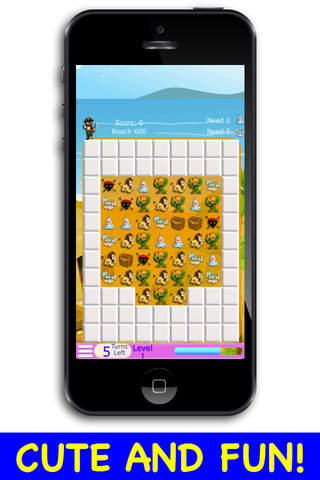 Pirate Match 3 Puzzle Mania Game screenshot 2