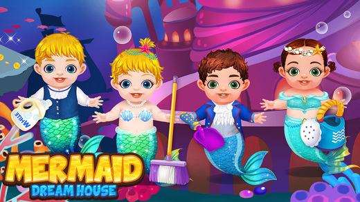 免費下載遊戲APP|Mermaid Dream House - Little Ocean Kids Clean, Wash & Care Games app開箱文|APP開箱王