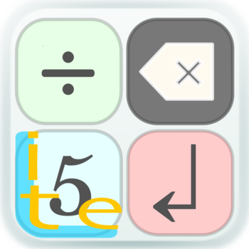 EnterSum Lite - The calculator to enter by text format and newline. LOGO-APP點子