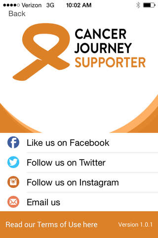 Cancer Journey Supporter screenshot 3