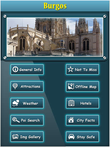 【免費旅遊App】Burgos Offline Map Travel Explorer-APP點子