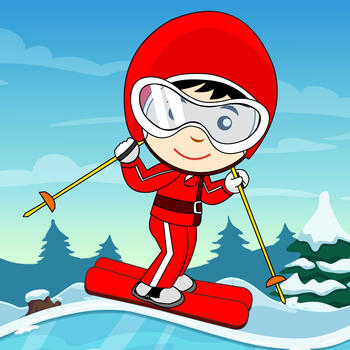 Ski Race - Follow The Neon Safari Tracks LOGO-APP點子