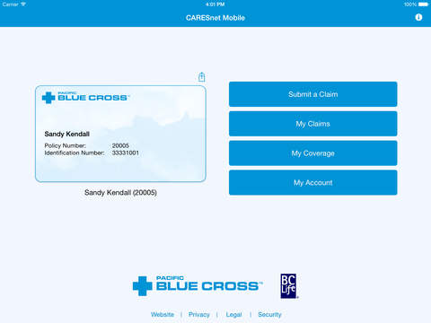 【免費醫療App】CARESnet Mobile - Pacific Blue Cross-APP點子