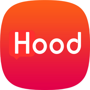 Hood  - Your social local app. LOGO-APP點子