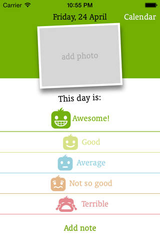 Days - the mood diary for self coaching screenshot 2